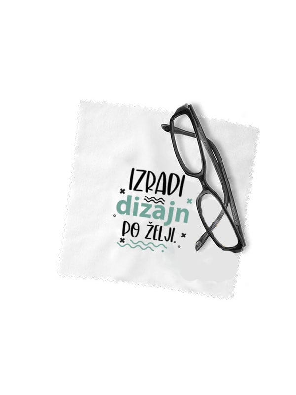 Personalizirana krpica za naočale s tvojim dizajnom