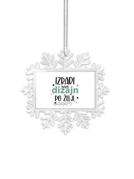 Personalizirana pahulja s tvojim dizajnom