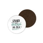 Personalizirani podmetač za čaše s tvojim dizajnom