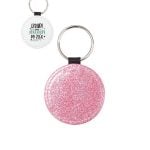 Gliter Rozi privjesak