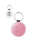 Gliter Rozi privjesak