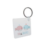 Zaljubljeni kit privjesak