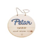 Natpis za novorođenje bebe