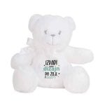 Bijeli Medo s tvojim dizajnom po želji