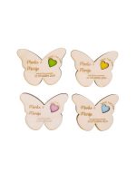 Pozivnica za vjenčanje Leptir