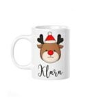 Personalizirana Šalica Rudolph s imenom