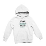 Bijela Hoodie Majica s tvojim dizajnom. Natpisom ili slikom!