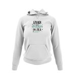 Ženska bijela hoodie majica s tvojim dizajnom u samo par klikova miša