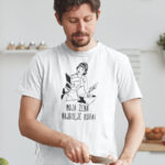 Majica s natpisom: Moja žena najbolje kuha