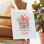 Platnena božićna vrećica