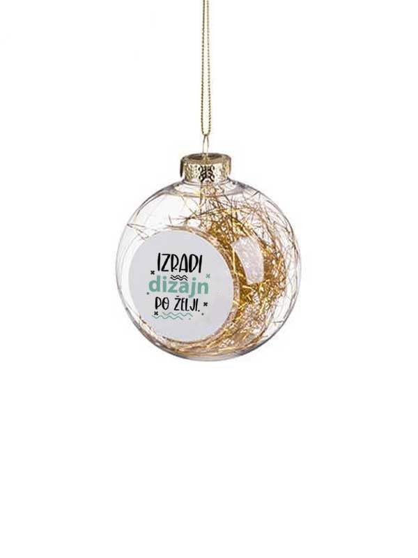 Personalizirana kuglica Zlatna