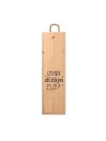 Personalizirana kutija za vino. Dizajn po želji