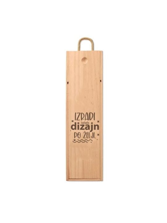 Personalizirana kutija za vino. Dizajn po želji