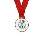 Personalizirana zlatna medalja s dizajnom po želji