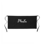 Personalizirana konobarska pregača s imenom