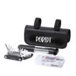 Set za popravak bicikla u torbici za okvir - unikatni poklon za bicikliste