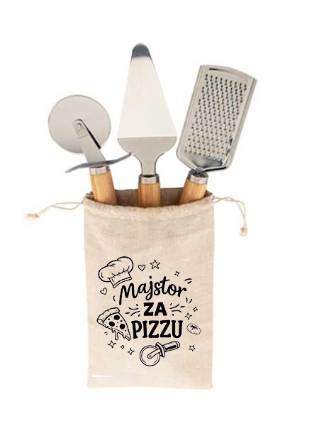 Personalizirani set za pizzu - svi pribor
