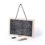 Dvostrana viseća ploča s kredom, markerom i brisačem