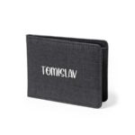 Personalizirani crni RFID novčanik s pretincima za kartice