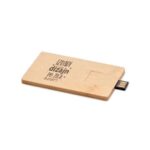 Personalizirani USB stick u obliku kartice s gravurom 16GB