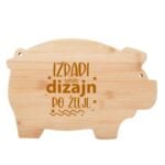 Drvena daska za rezanje s personaliziranim dizajnom