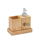 Personalizirani 3-dijelni set za kupaonicu od bambusa