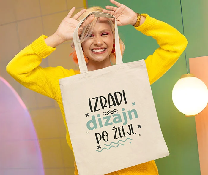 Izradi vlastiti dizajn na vrećici za kupovinu