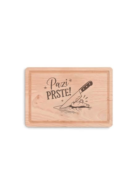 Daska Pazi Prste s personalizacijom