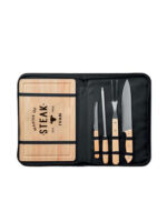 Personalizirani Steak Master set s drvenom daskom i imenom