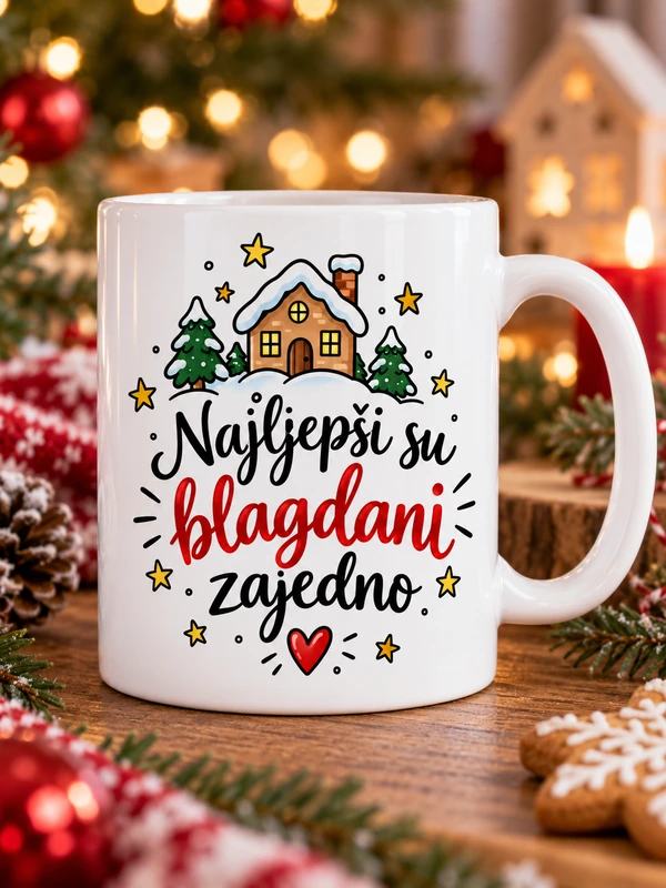 najljepši-su-blagdani-zajedno Šalica Najljepši su blagdani zajedno