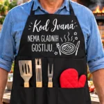 Personalizirana pregača s imenom - kod nas nitko ne ostane gladan