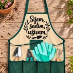 Vrtna pregača s alatom – Sijem, sadim, uživam.